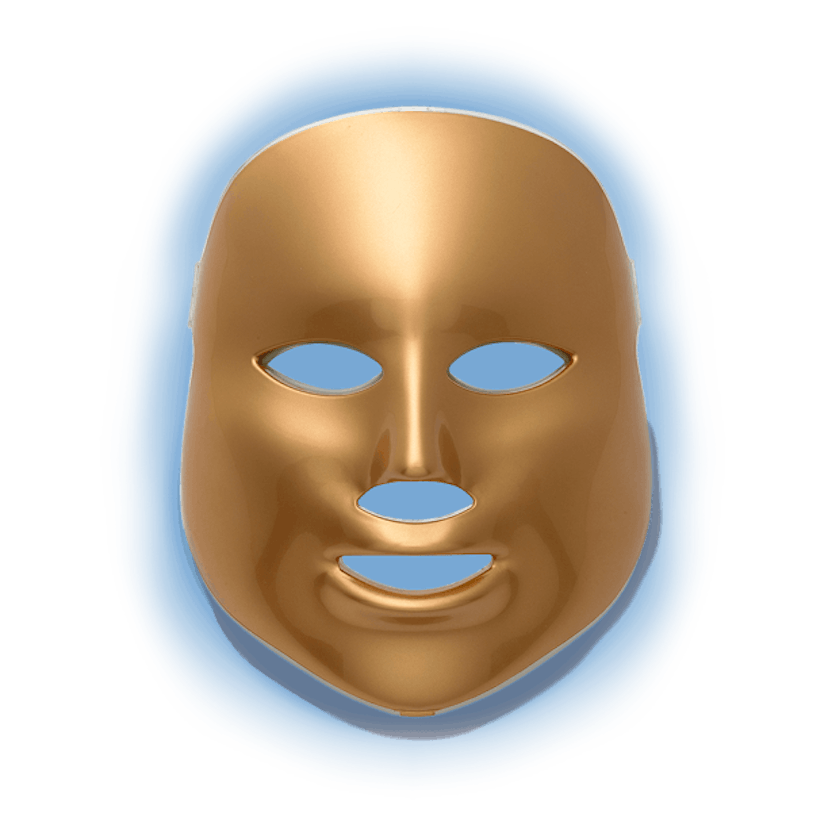 Light Therapy Golden Facial Treatment Device