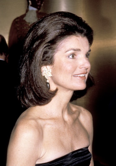 Jackie Kennedy wearing teased hair at the Met Gala