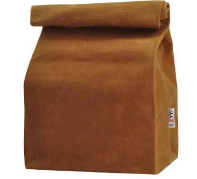 Waxed Canvas Lunch Bag  is a great Teacher Appreciation Week 2022 gift