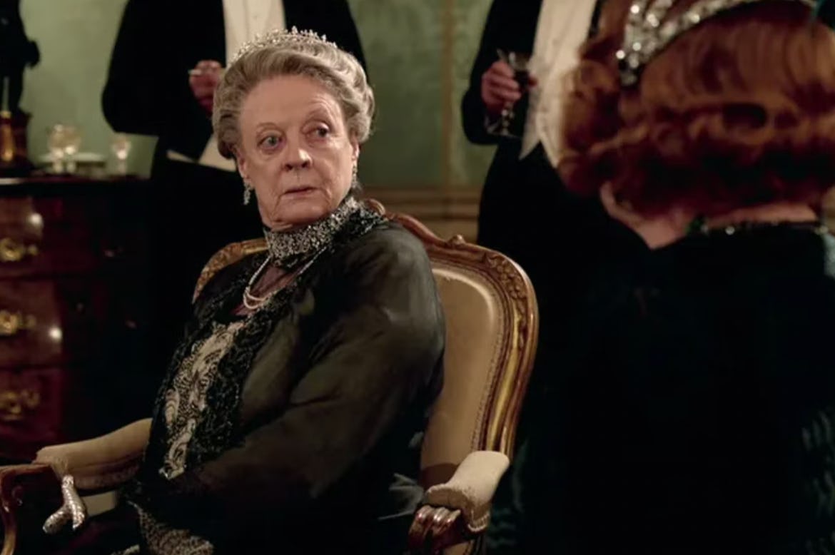 Maggie Smith as Violet Crawley in &lsquo;Downton Abbey.'