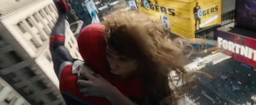 Tom Holland and Zendaya in the movie 'Spider-Man: No Way Home'
