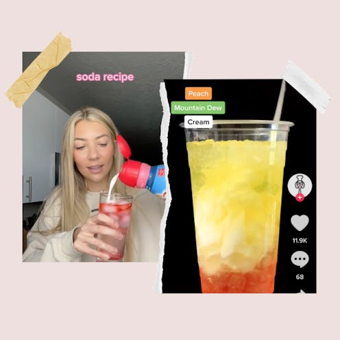 TikTok users are mixing cream and soda to create "Utah Soda."