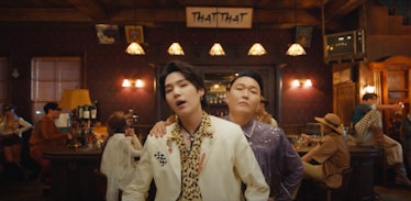 PSY and Suga dropped a music video for their new collaboration "That That."