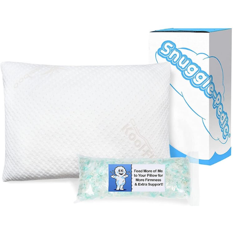 Snuggle-Pedic Adjustable Memory Foam Pillow