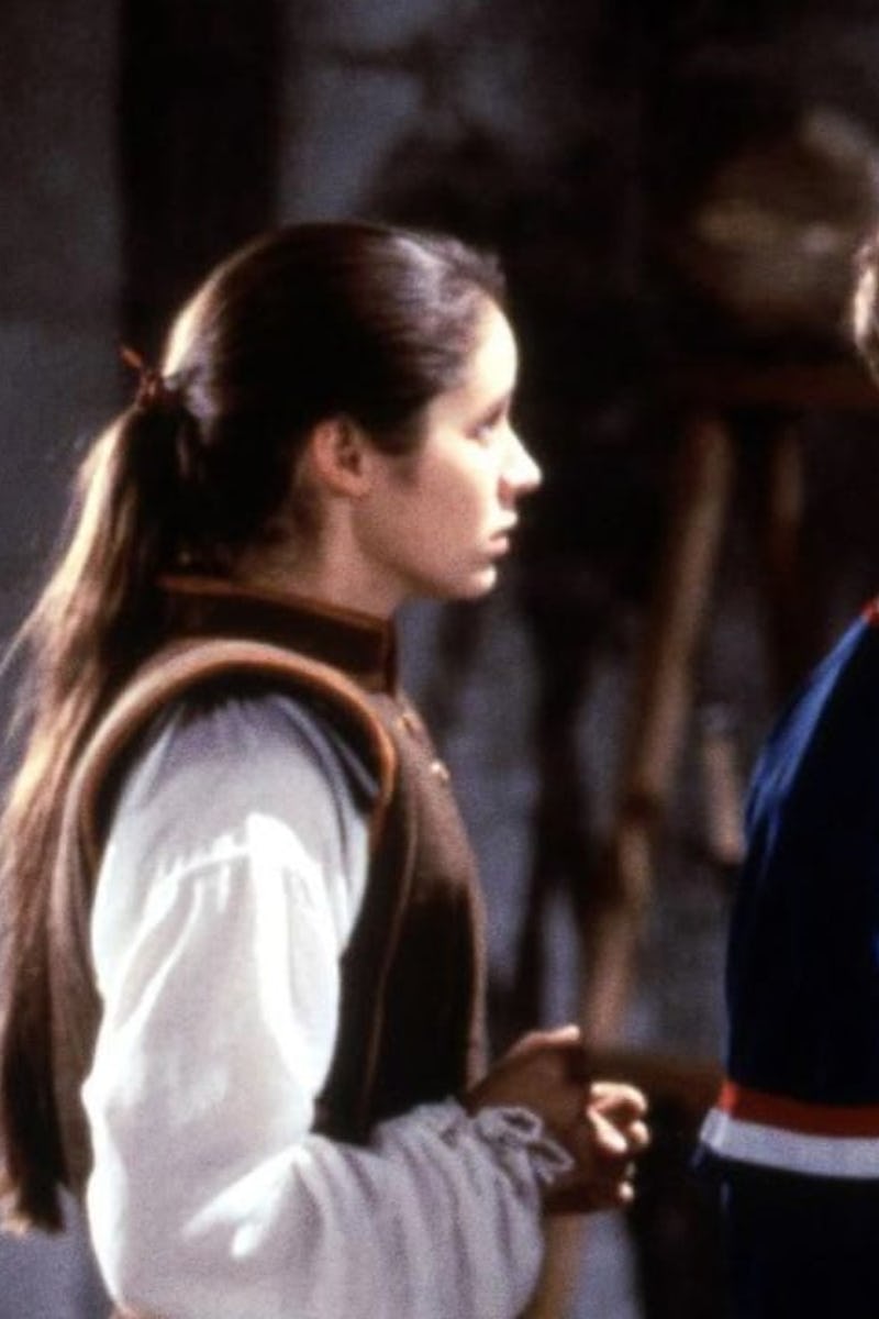 a scene from kid in king arthur's court with lord belasco