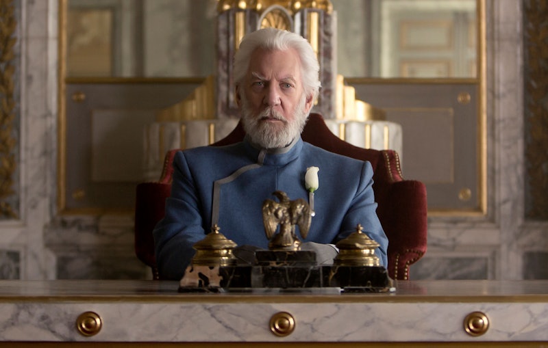 The 'Hunger Games' prequel movie cast will likely include a young President Snow. Photo via Lionsgat...