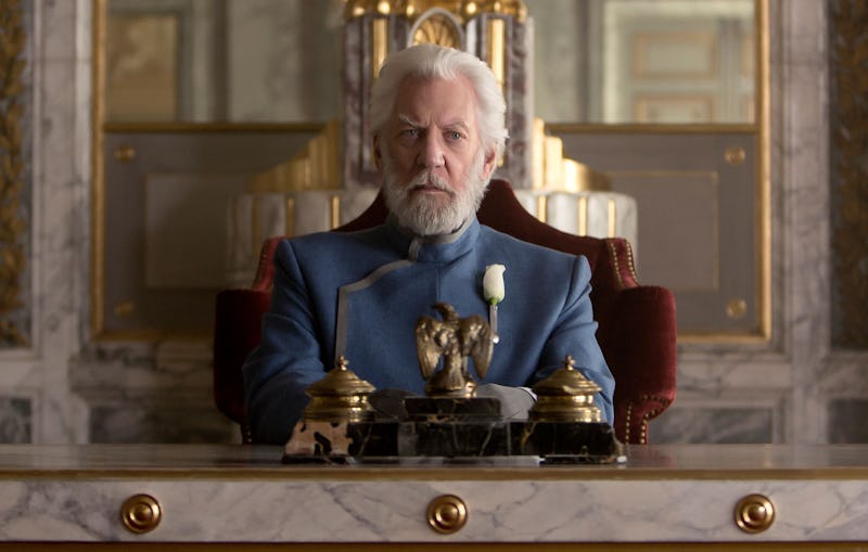 The 'Hunger Games' prequel movie cast will likely include a young President Snow. Photo via Lionsgat...