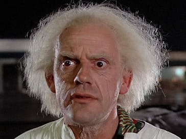 Dr. Emmett Brown from Back to the Future