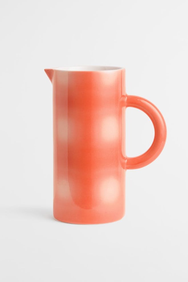 H&M x India Mahdavi Small earthenware pitcher