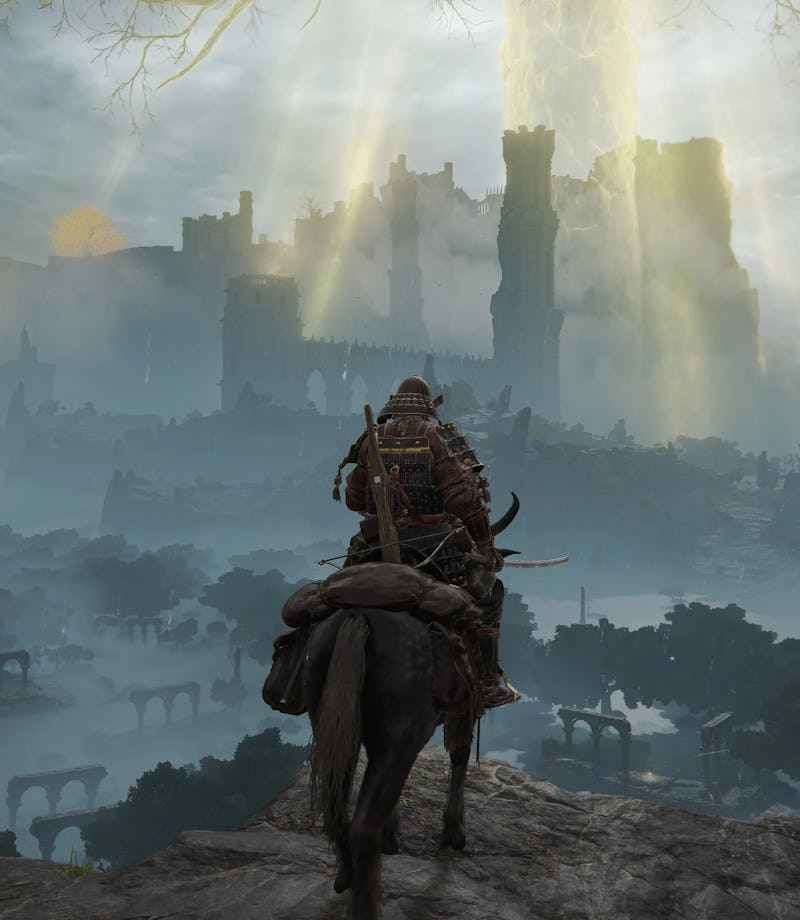A beautiful view from Elden Ring.