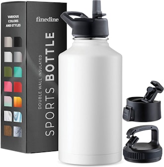 FineDine Triple-Insulated Stainless Steel Water Bottle