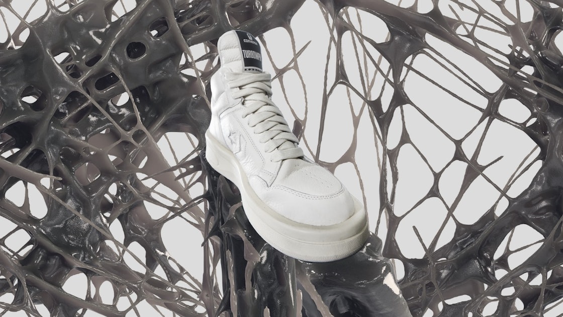 Rick Owens’ massive Converse Weapon sneaker returns in tonal colors