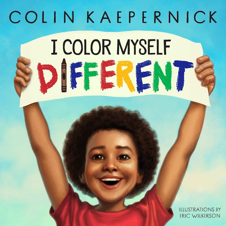 The cover of the children's book 'I Color Myself Different,' written by Colin Kaepernick