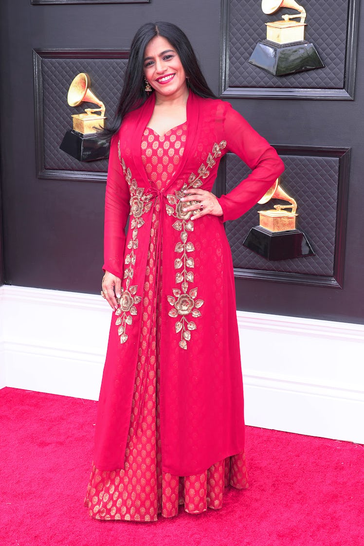 Falu attends the 64th Annual GRAMMY Awards