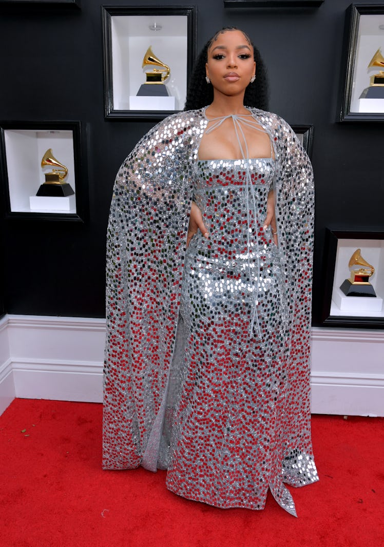 Chlöe attends the 64th Annual GRAMMY Awards