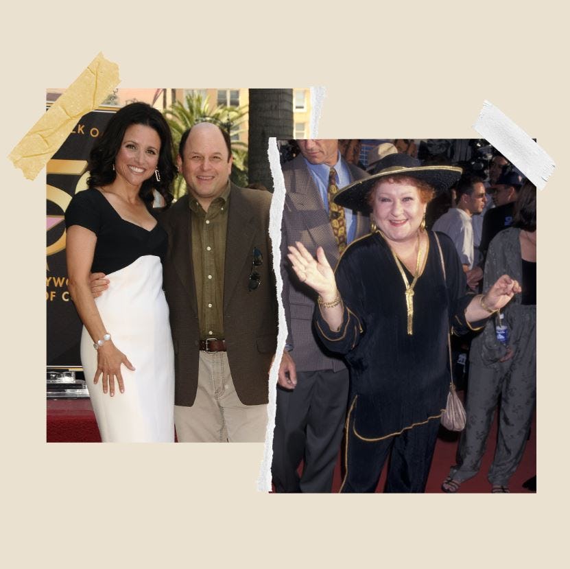 Julia Louis-Dreyfus and Jason Alexander pay tribute to Estelle Harris, who was beloved for playing G...