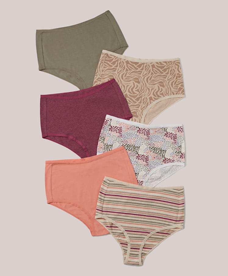 This high-waisted underwear from Pact was ethically made from certified organic cotton.