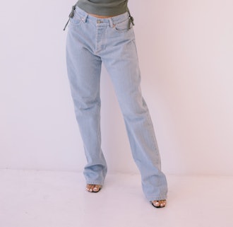 Baggy jeans: Nichole Lynel Jean Jam Denim Jeans