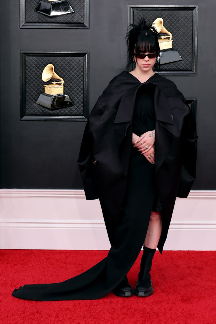 Billie Eilish attends the 64th Annual GRAMMY Awards