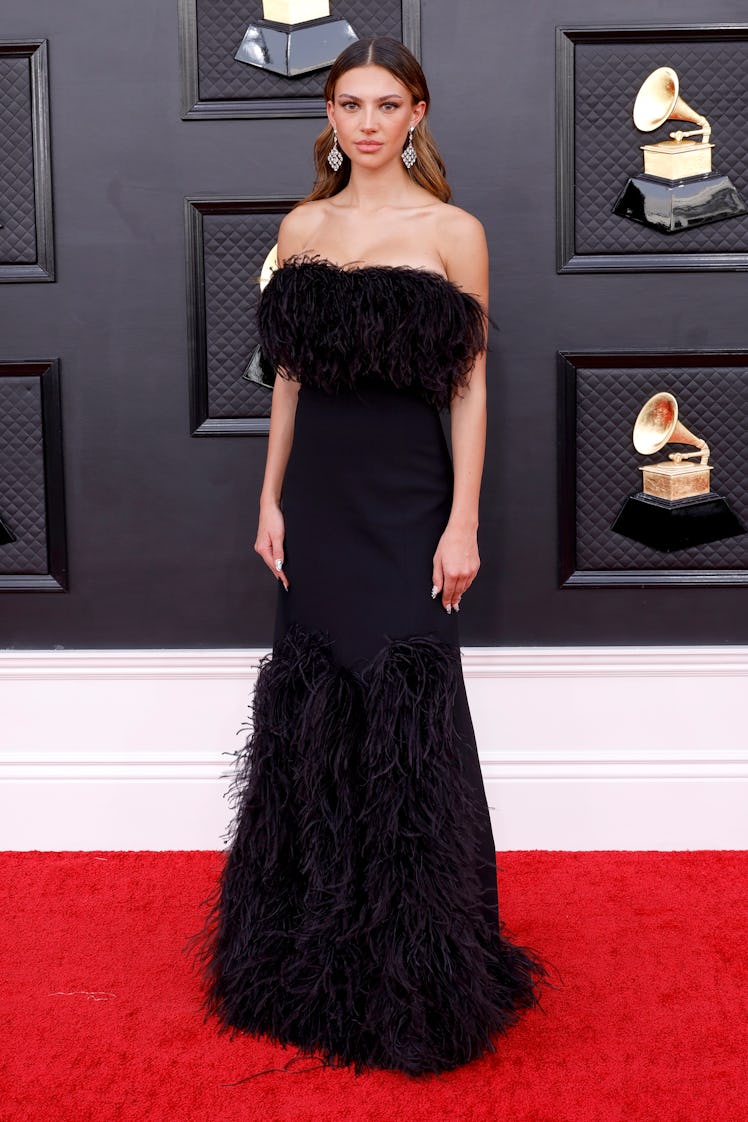 Katarina Deme attends the 64th Annual GRAMMY Awards