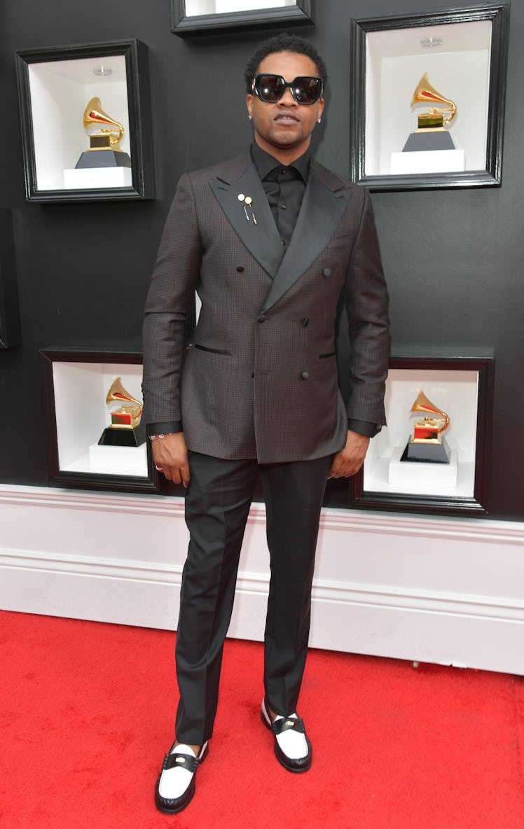 BJ The Chicago Kid attends the 64th Annual GRAMMY Awards