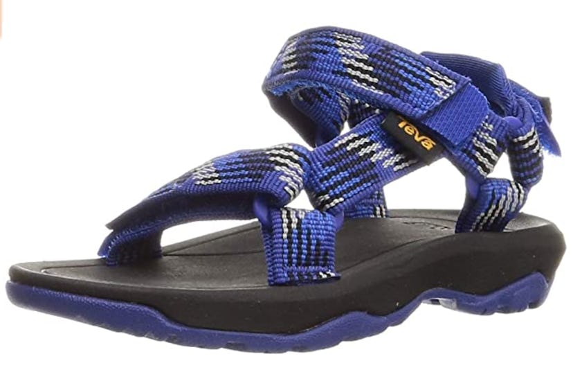 Blue Teva Y Hurricane XLT 2 Sport Sandal for Wide Toddler Feet