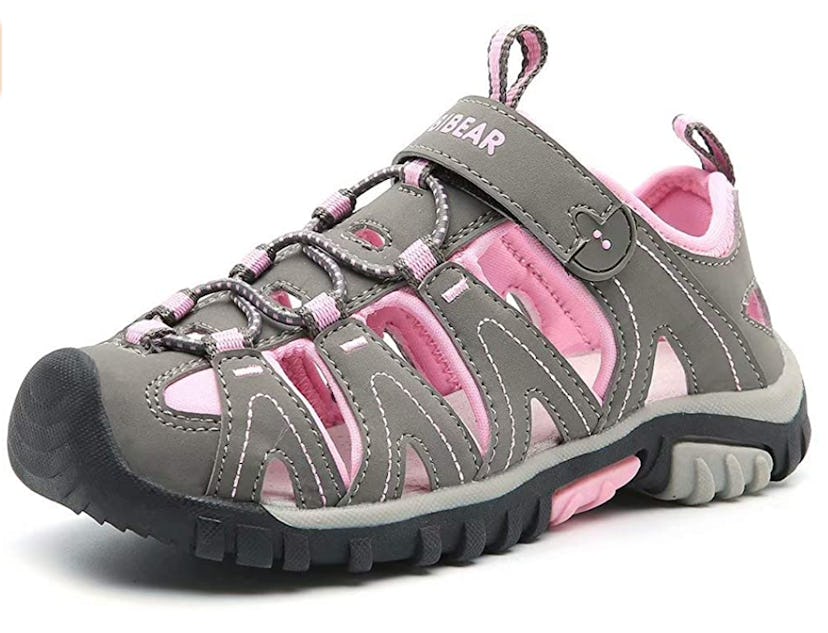 HOBIBEAR Sport Sandals Pink and Gray