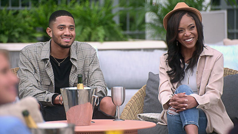 Randall Griffin & Shanique Brown in 'The Ultimatum: Marry or Move On' Season 1 via Netflix's press s...