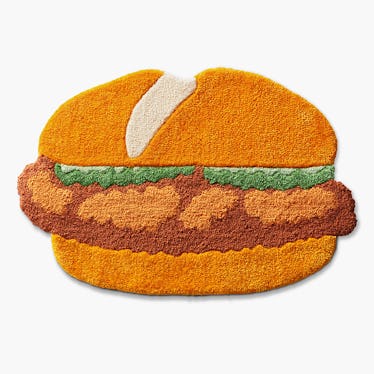 McDonald's Chicken Sandwich Rugs Are The Yummiest Decor