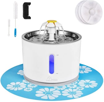 Wonder Creature Cat Stainless Steel Cat Water Fountain
