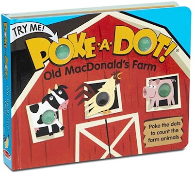 Poke the dots to count the farm animals and learn a lot while having fun.