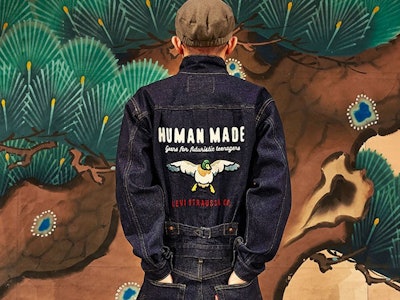 Levi's x Human Made denim trucker jacket