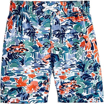 upf baby swimwear: Coolibar UPF 50+ Baby Boys' Island Swim Trunks 