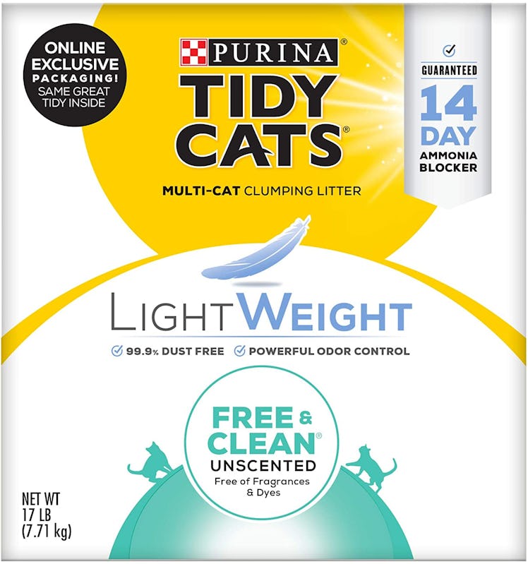 Purina Tidy Cats Low Dust, Lightweight Clumping Cat Litter