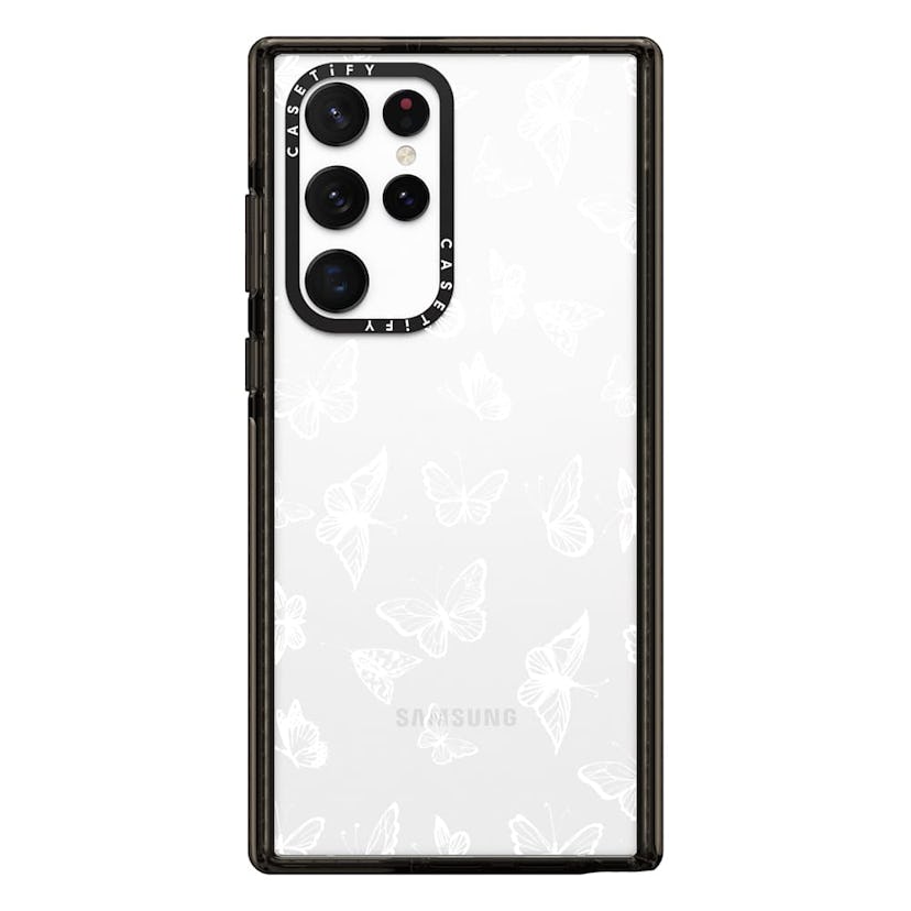 White Butterfly Phone Case