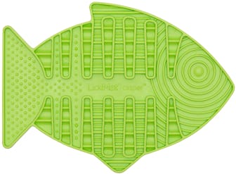 Lickimat Fish-Shaped Slow Feeder for Cats
