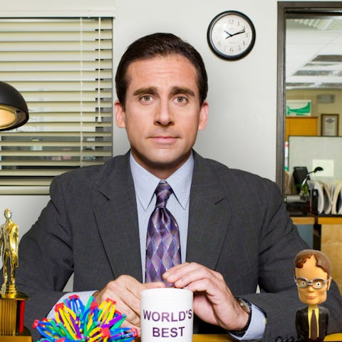 Steve Carell as Michael Scott in The Office