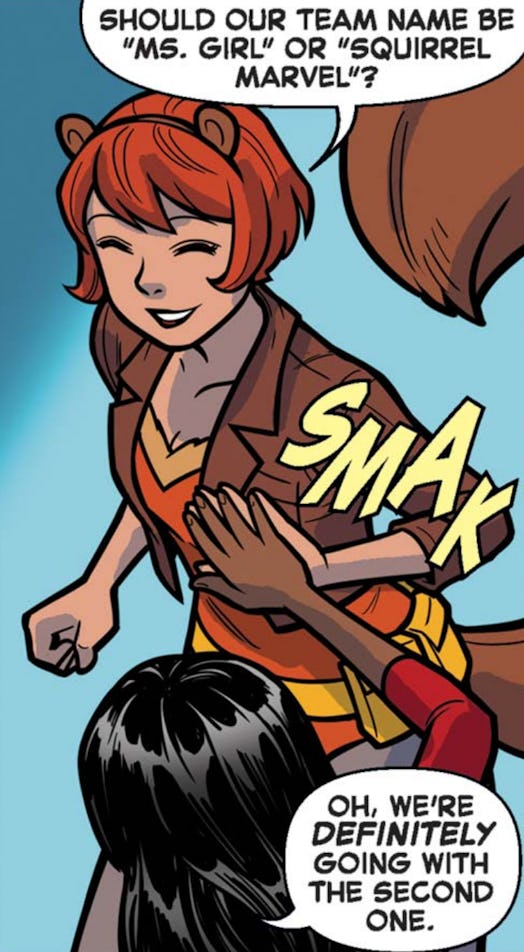 Squirrel Girl is one of the best (and most unexpected) Marvel female characters. Screenshot via Marv...