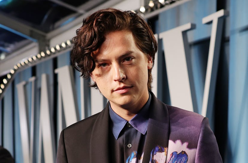 Cole Sprouse attends the 2022 Vanity Fair Oscar Party.