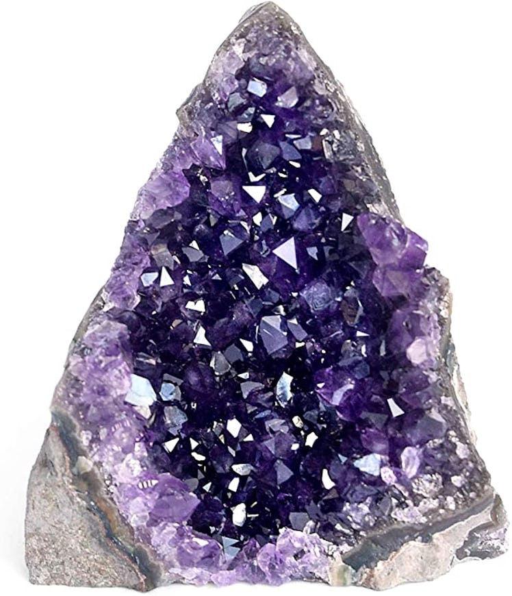 Amethyst can help heal from a breakup or broken heart