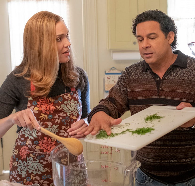 Mandy Moore as Rebecca, Jon Huertas as Miguel on This Is Us