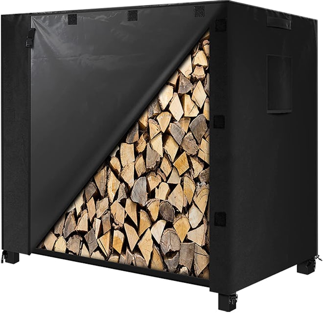 Firewood Log Rack Cover