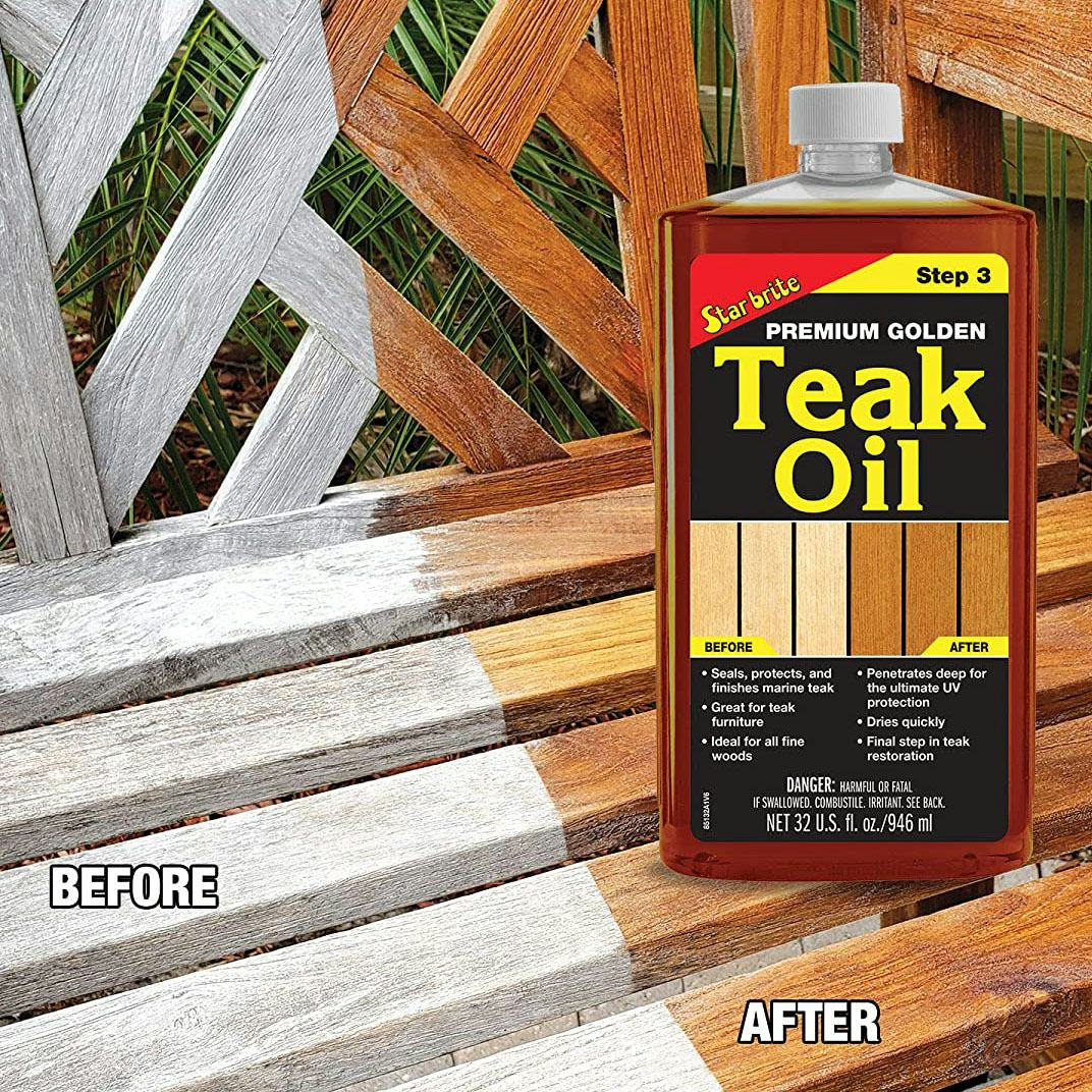 STAR BRITE Premium Golden Teak Oil
