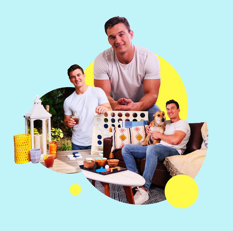 Tyler Cameron's home decor and hosting tips include interior design ideas from his partnership with ...