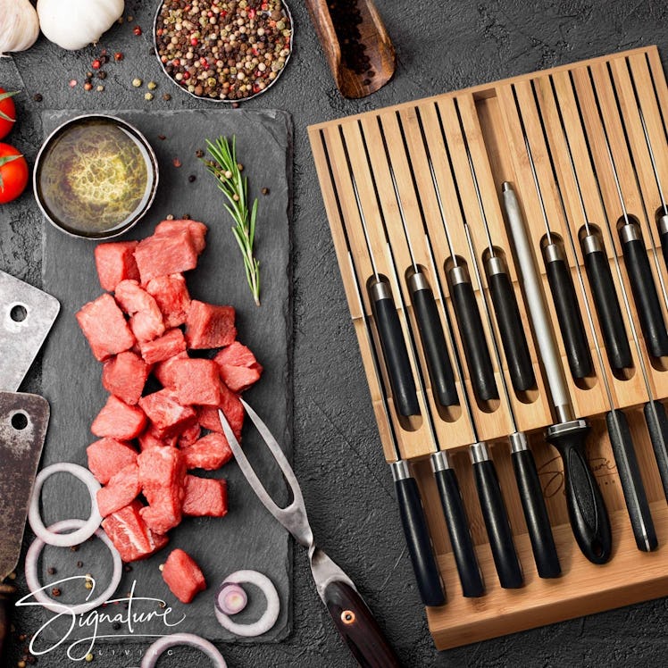 Signature Living Knife Organizer