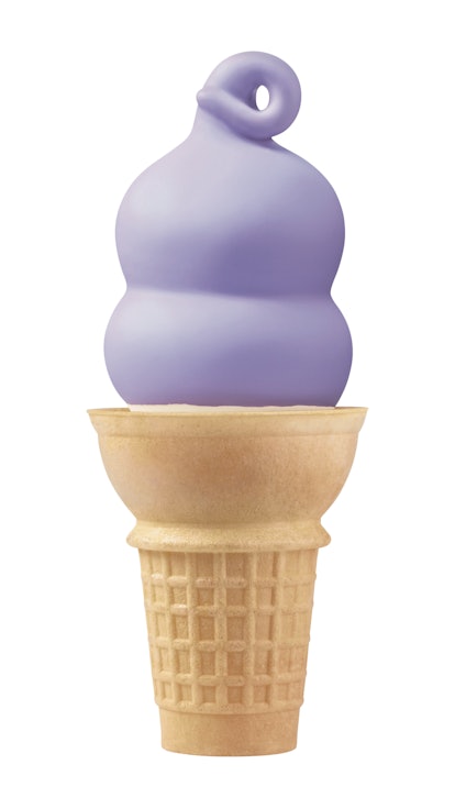 Dairy Queen's purple dipped cone and spring 2022 Treats Collection is full of color.