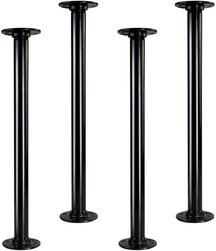 GeilSpace 16" Industrial Pipe Table Legs