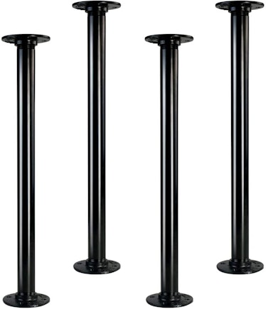 GeilSpace 16" Industrial Pipe Table Legs