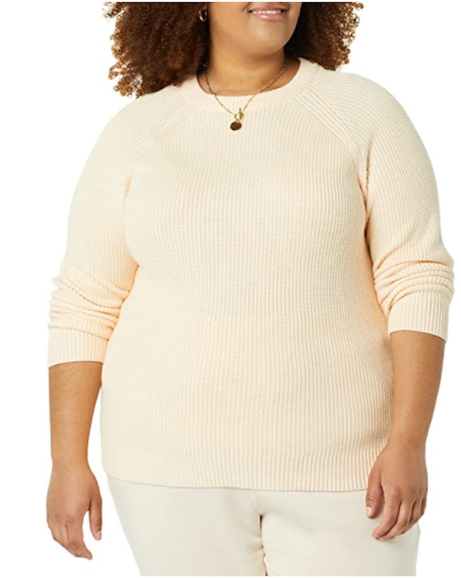 Amazon Aware Women's Rib Crewneck Sweater
