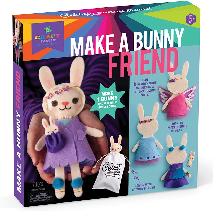 Craft-tastic Make a Bunny Friend Craft Kit